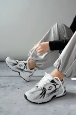 Muggo MOJEH Women's Orthopedic Daily Guaranteed Lace-Up Walking Running Sneaker Sports Shoes