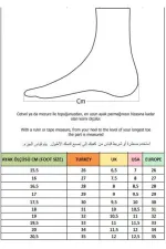 Chaussures de sport unisexes pour enfants Muggo PANTER à semelle épaisse, avec velcro et lacets