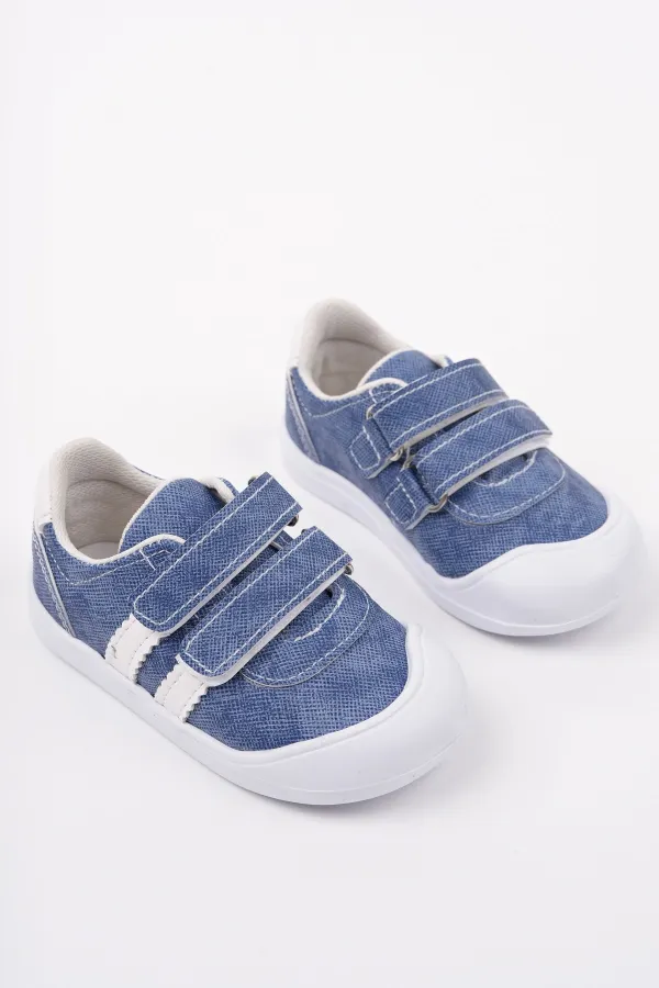 Muggo TOFFY Velcro Daily First Step Baby Sneakers