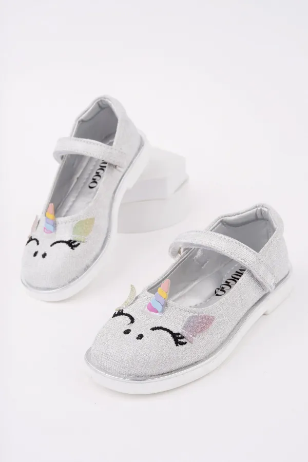 Ballerines Muggo PATY Velcro et Glittery Daily Girls