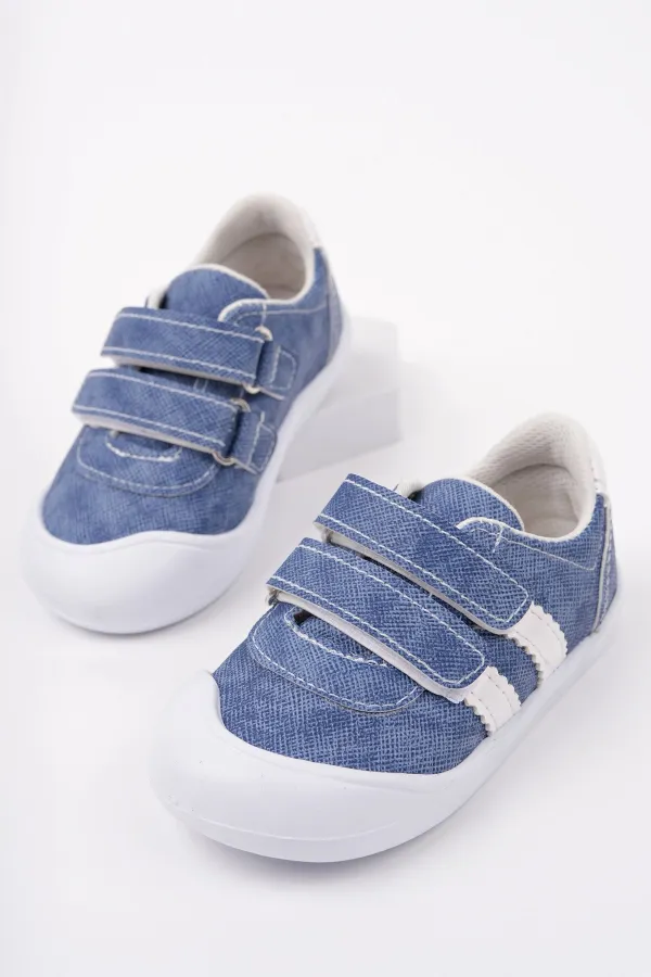 Muggo TOFFY Velcro Daily First Step Baby Sneakers