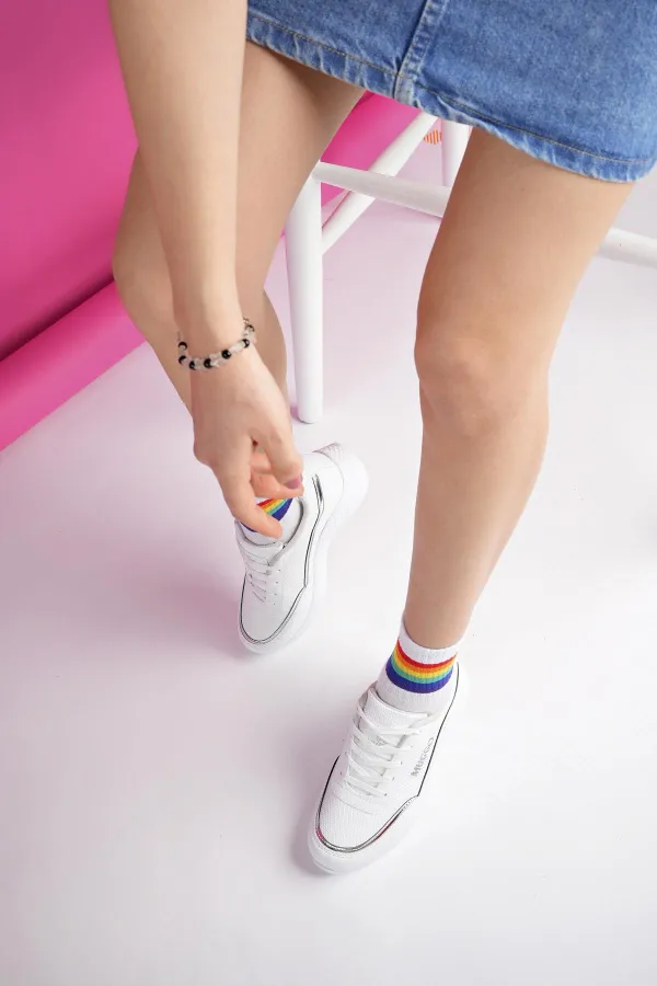 Muggo Happy Guaranteed Women's Orthopedic Casual Lace-Up Stylish Comfortable Sneaker Sports Shoes