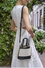 Bohemian Style Bucket Handbag and Shoulder Bag Canvas - Black Bohemian Style Bucket Handbag and Shoulder Bag Canvas - Black