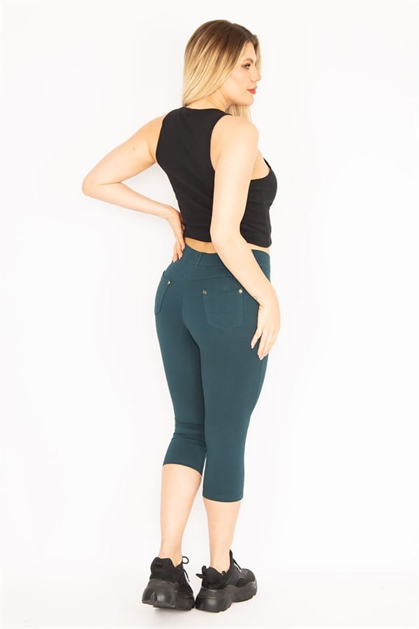 Women's Plum Front and Back Pocket Leggings 65N35202