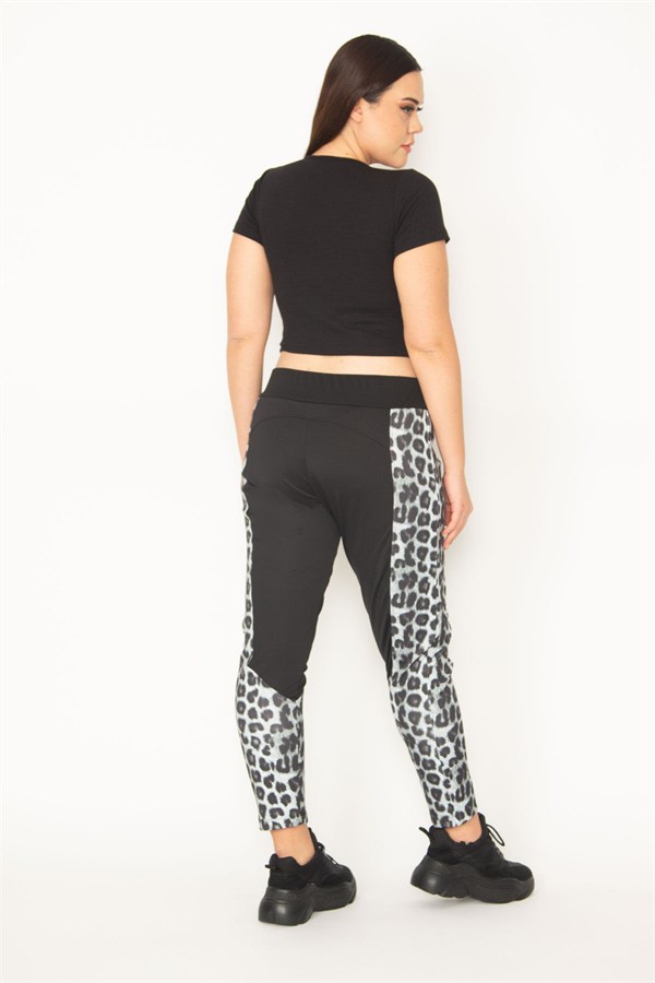 Women's Black Cup Detailed Lycra Shapewear Tights 65N31393