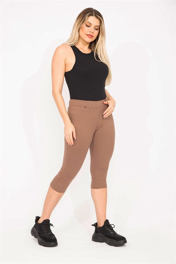 Women's Plum Front and Back Pocket Leggings 65N35202