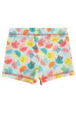 Maillot de bain garçon 2-5 ans blanc - Paquet