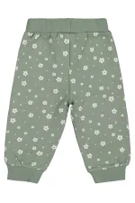 Almond Green Baby Tracksuit Bottoms - Pack