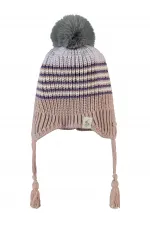 Girls Scarf, Beanie and Glove Sets for 2-5 Years Old Powder - Package