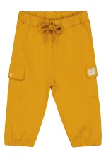 Pantalon de survêtement bébé 0-24 mois moutarde - Pack
