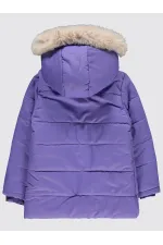 Girls Coat 6-9 Years Lilac - Package