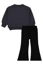 Girls' Set 2-5 Years Old Anthracite - Package