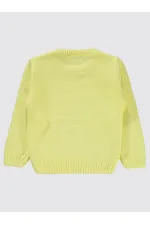Pull Fille 2-5 Ans Jaune - Paquet