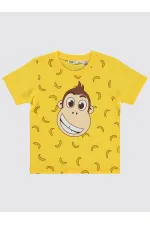 T-shirt garçon 2-5 ans jaune - Paquet