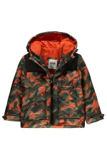 Manteau garçon 6-9 ans Orange - Paquet