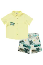 Boys' Suit 2-5 Years Beige - Package