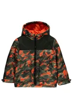 Manteau garçon 6-9 ans Orange - Paquet