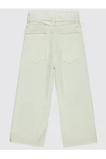 Pantalon fille 2-5 ans blanc - Pack