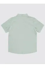 Chemise garçon 6-9 ans gris clair - Paquet