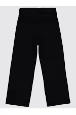 Kız Çocuk Pantolon 10-13 Yaş Siyah - Paket