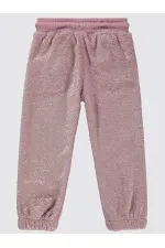 Girls Tracksuit Bottoms 2-5 Years Old Plum - Pack