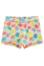 Maillot de bain garçon 2-5 ans blanc - Paquet