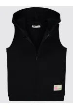 Girl Vest 6-9 Years Black - Package