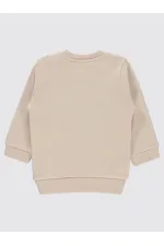 Bebek Sweatshirt 0-24 Ay Pudra - Paket