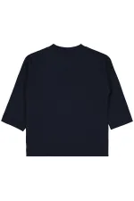 Sweat-shirt bébé 0-24 mois bleu marine doux - Pack