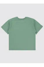 Boys T-Shirt 10-13 Years Soft Khaki - Package