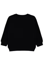 Boys Sweatshirt 2-5 Years Old Black - Pack
