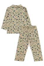Ensemble pyjama garçon 2-5 ans couleur pierre - Paquet