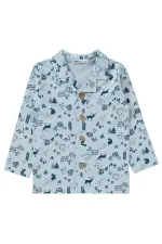 Ensemble pyjama garçon 2-5 ans bleu - Paquet