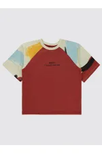 Boys T-Shirt 10-13 Years Old Dark Copper - Pack