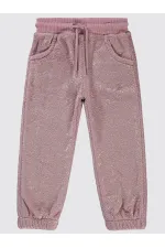 Girls Tracksuit Bottoms 2-5 Years Old Plum - Pack