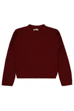 Girl's Sweater 10-13 Years Old Burgundy - Package