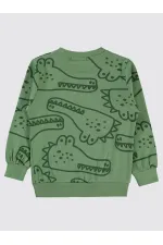 Boys Sweatshirt 2-5 Years Old Light Khaki - Package