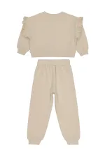 Girls Tracksuit Set for 2-5 Years Old Stone Color - Package