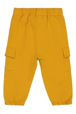 Pantalon de survêtement bébé 0-24 mois moutarde - Pack