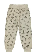 Pantalon de survêtement beige pour garçon de 2 à 5 ans - Pack