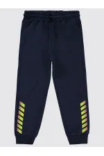 Boys Tracksuit Bottoms 6-9 Years Old Navy Blue - Pack