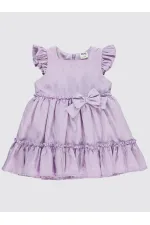Bebek Jile ve Elbise 0-24 Ay Lila - Paket