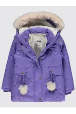 Girls Coat 6-9 Years Lilac - Package