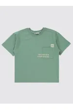 Boys T-Shirt 10-13 Years Soft Khaki - Package