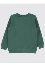 Boys Sweatshirt 6-9 Years Soft Khaki - Package