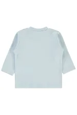 Sweat-shirt bébé 0-24 mois bleu glacier - Pack