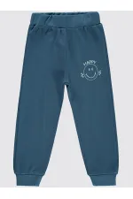 Pantalon de survêtement pour garçon 2-5 ans Indigo - Paquet