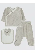 Ensembles de bodys pour bébé 0-24 mois marron - Paquet