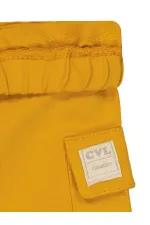 Pantalon de survêtement bébé 0-24 mois moutarde - Pack