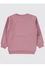 Sweat-shirt fille 2-5 ans rose cosmétique - Paquet